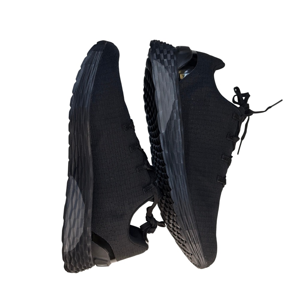NOBULL All Day Ripstop Triple Black Sneakers Mens 13 Womens 14.5 Trainer NEW